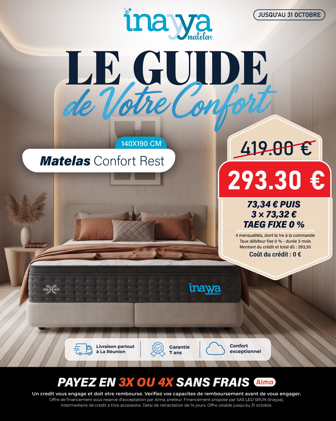 Matelas Confort Rest