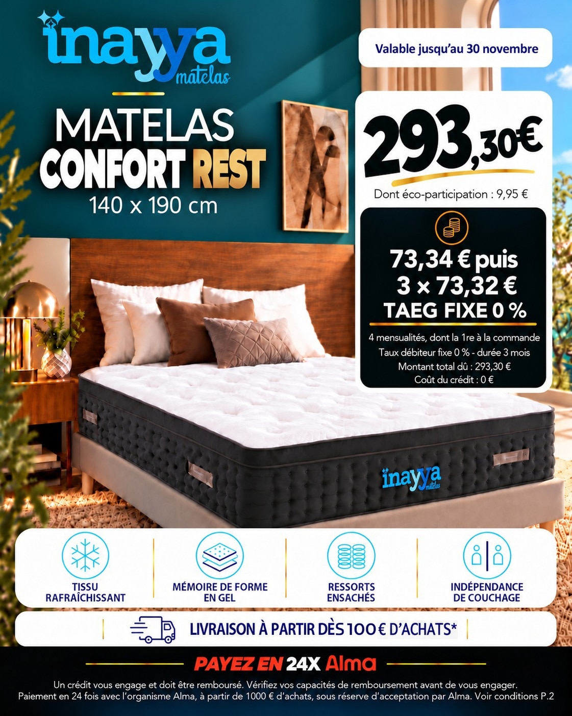 Matelas Inayya Lux