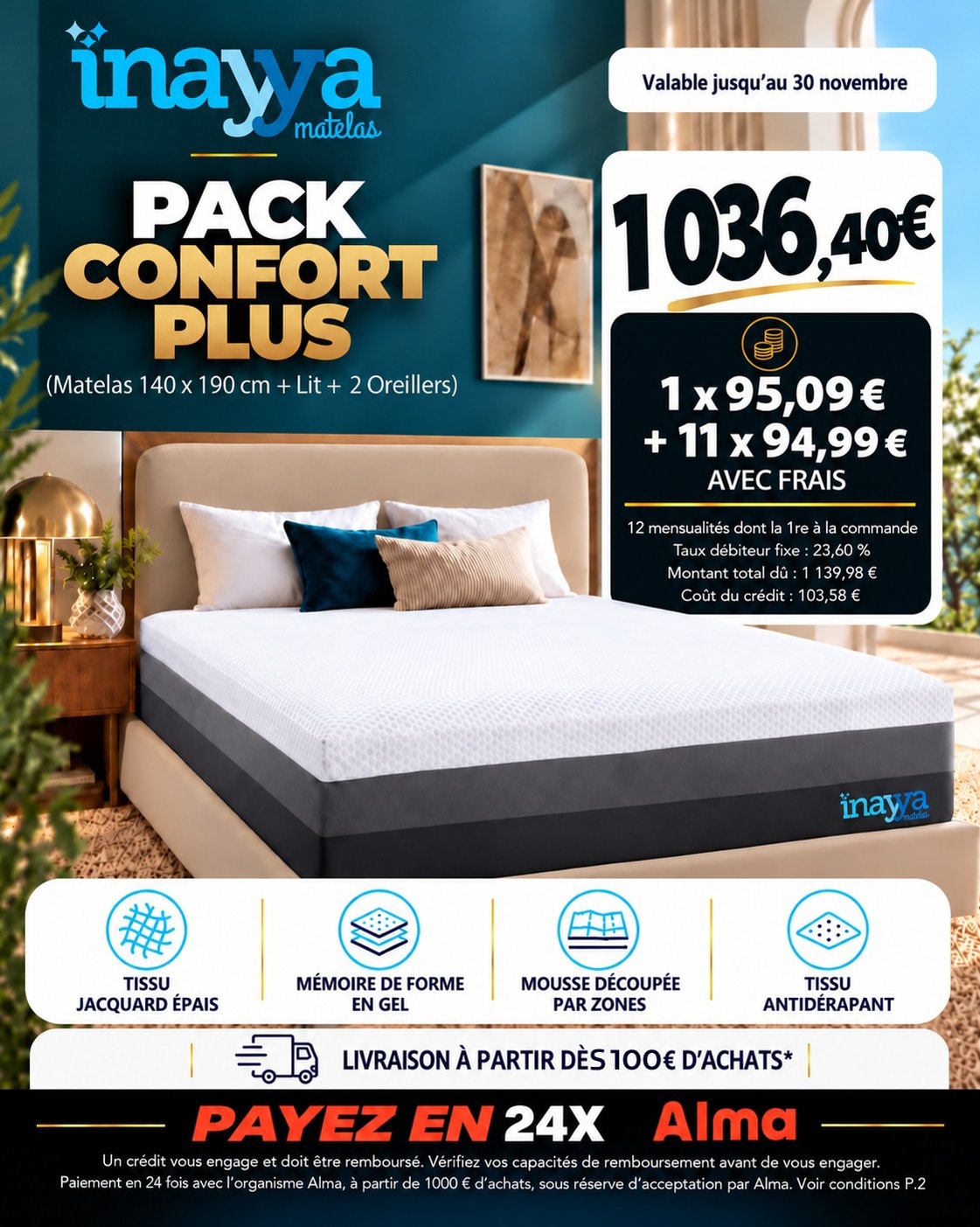 Matelas Confort Rest